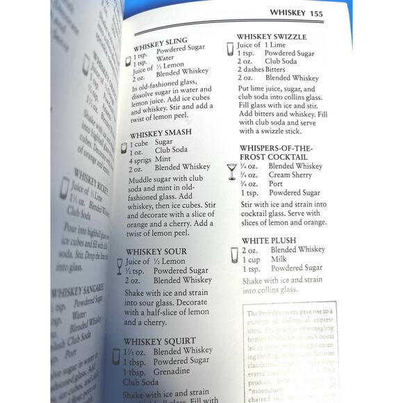 Mr. Boston Official Bartender’s & Party Guide 65th Ed 2000 HC Drink Recipe Book - Picture 7 of 7